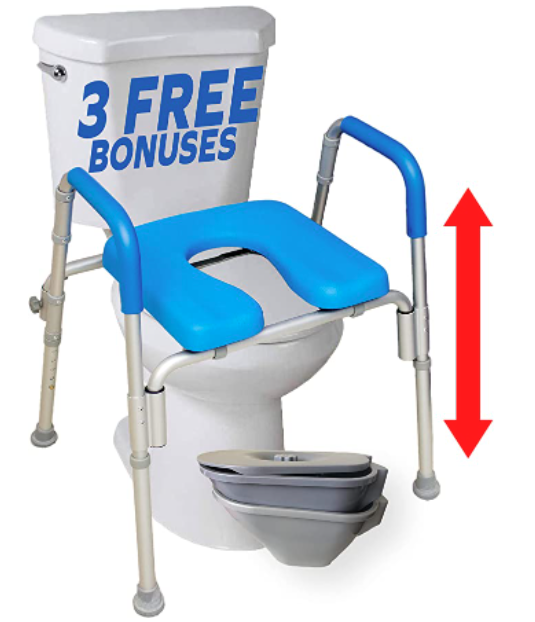 Raised Toilet Seat - Best Elderly Care Products